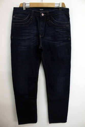 Versace Jeans Donna Taglia 48 Jeans Pantalone Cotone Pant Pants Italy Logo  Woman | eBay
