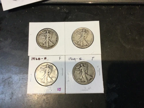 1920-S Walking liberty Half in Fine