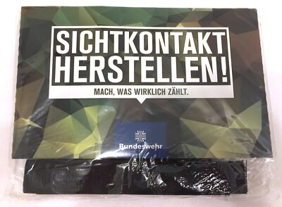 NEU Virtual Reality Glasses DEUTSCHE BUNDESWEHR Werbung Sichtkontakt herstellen