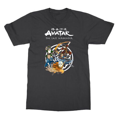 Avatar The Last Airbender All Characters Men's T-Shirt
