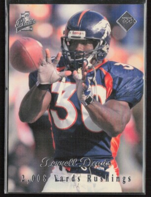 1998 Collector's Edge First Place 50-Point #59 Terrell Davis Denver Broncos
