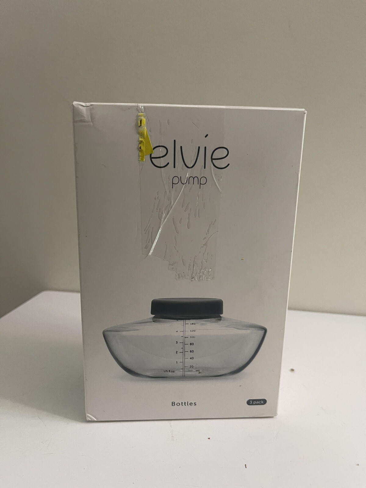 Elvie Pump Breast Milk Storage Bottles (Pack of 3) 5oz Freezer Safe, BRAND NEW