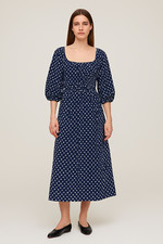 NWT Reformation Bennie Dress in Orbit Blue Size M