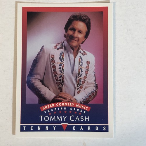 Tommy Cash Super County Music Trading Card Tenny Cards 1992 eBay