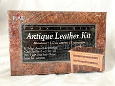 PLAID Antique Leather Kit Faux Finish Waterbase Covers Approx. 15 Square Feet