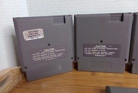 Lot Of (5) NES Cartridges - Cobra Triangle, Solomon's Key, Super Jeopardy 🔥Auth