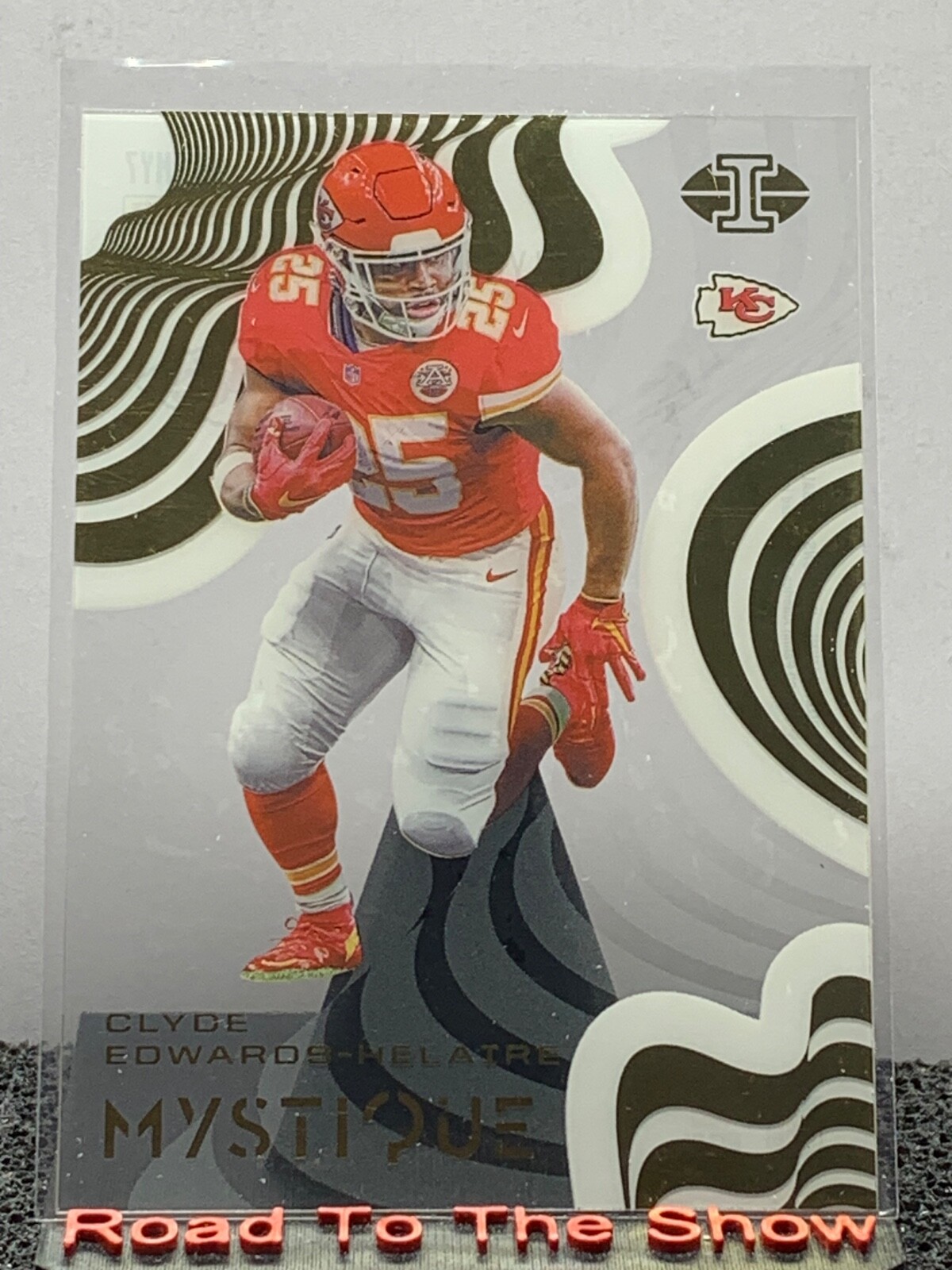 2020 Panini Illusions Football Clyde Edwards-Helaire Mystique #MY7 KC Chiefs