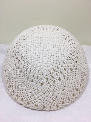 Brand New Capas Vented MEN'S Ascot Straw CAP / HAT BLACK/WHITE/TAN/SEAGRASS