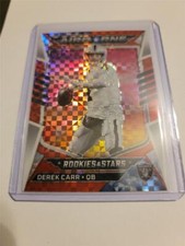 2022 Panini Rookies & Stars - Airborne Red Plaid Prizm #AI-13 Derek Carr
