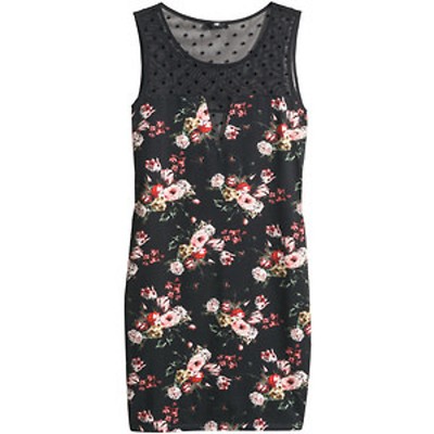 NWT H&M Trend Collection Floral Prints Mesh Sleeveless Jersey Dress US M | eBay NWT H&M Trend Collection Floral Prints Mesh Sleeveless Jersey Dress US M | eBay