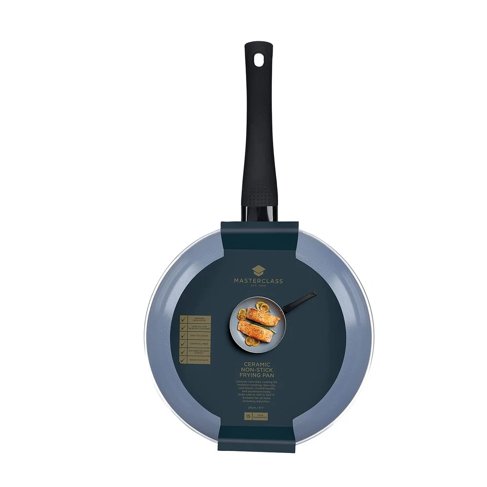 MasterClass Eco Induktionsbratpfanne mit PTFE- PFOA- und BPA-freiem Antihaftb... - Bild 2 von 4