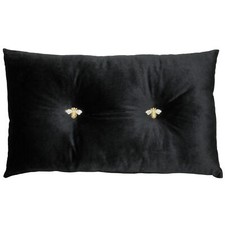 Image of Paoletti Bumble Bee Velvet Cushions