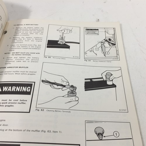 Genuine 1983 Bobcat 743 Loader Operators Manual 6566605 - Picture 10 of 13