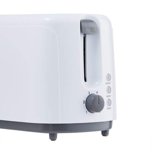 Electric Toaster 2 Slice With Slide Out Crumb Tray 700 W New With Free Shipping - Picture 2 of 6