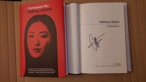 Constance Wu Making A Scene Signed Book 1/1 HC DJ Fresh Off The Boat ...