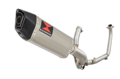 DL650 V-STROM 2017-2024 Full Exhaust System Hexagonal Silencer End Can SC30H - Picture 3 of 9