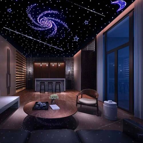 1600X RGBW Headliner Meteor Star Light Shooting Music Ceiling Fiber Optic kit a - Foto 22 di 24