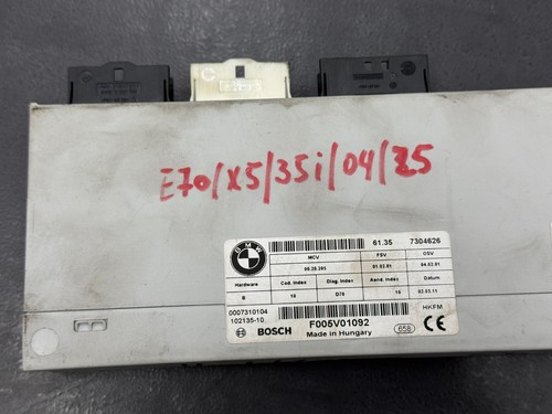 Control Unit Tailgate BMW X5 E70 X6 E71 Module Tailgate Lift 7304626 - Picture 3 of 10