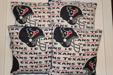 HOUSTON TEXANS CORNHOLE BEAN BAGS BEANBAG GAMES NFL