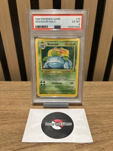 PSA 6 Venusaur 15 /102 Base Set Pokemon Card MINT