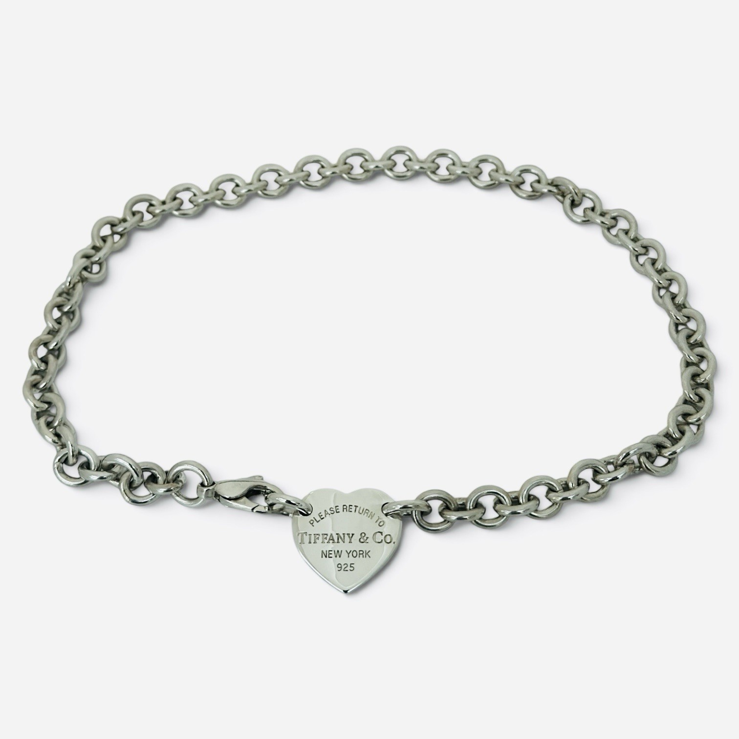 Authentic Tiffany & Co. Necklace- Return to Tiffany Heart Tag Choker Necklace