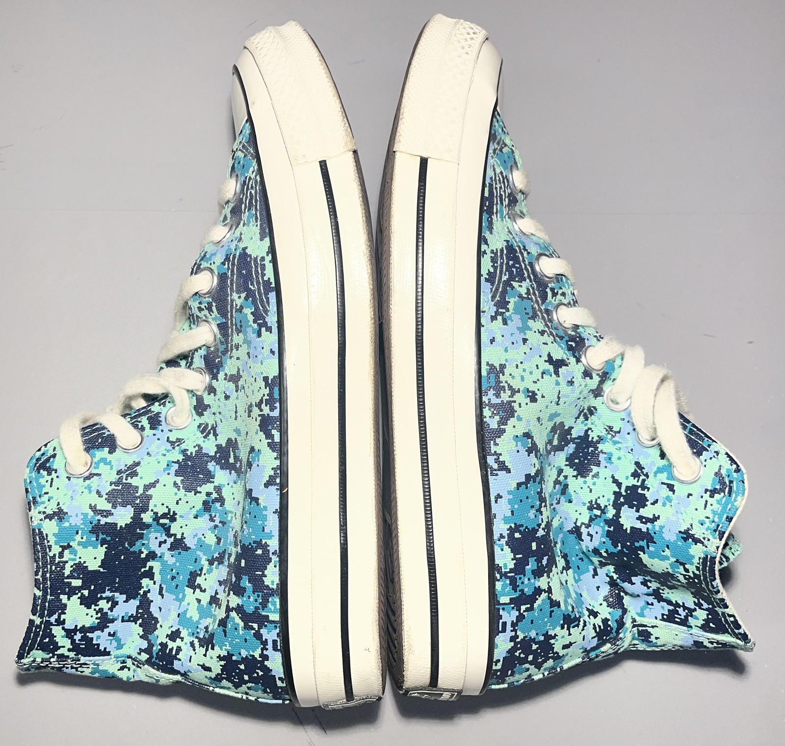 Converse Chuck Taylor All Star Shoes Mens Size 6.5 Blue Camo High Top 170381C thumbnail 5