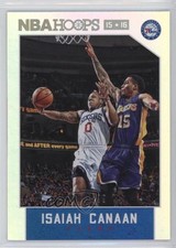 2015-16 Panini NBA Hoops Silver 84/299 Isaiah Canaan #34 0l2