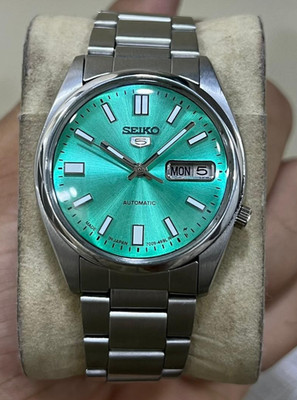 Seiko 5 Automatic  Sea  Green  Dail Mens Watch japan made 7009