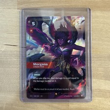 Morgana - Vindictive (Overnumbered) Vendetta 186/166 Riftbound Foil — live eBay listing