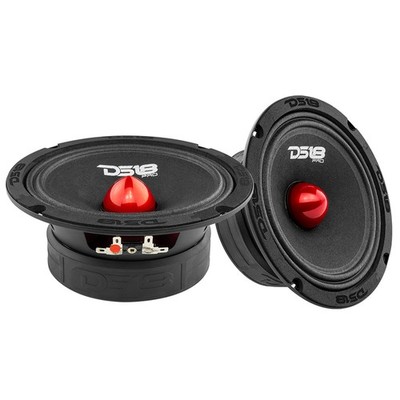 DS18 PRO-GM6.4B 6.5'' Car Speaker with Bullet 480W Max 4 Ohms - 2 Speakers