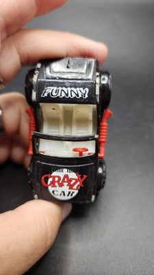 Funny 1:64 Diecast Crazy Car Toy Vehicle Black White Red Age 3-4 K18