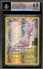 Pokemon Mew Mythical Pokemon Coll. Black Star Full Art Promo XY110 BGS 8.5