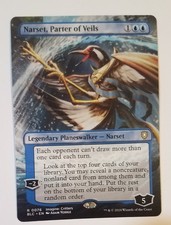 Narset, Parter of Veils Borderless MTG BLC 0076 NM Commander Bloomburrow Critter