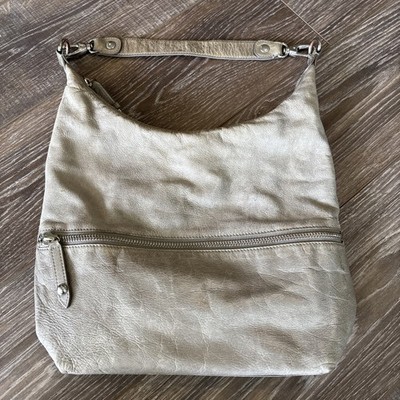 HOBO Original Greenish Taupe HOBO Shoulder Purse Bag BOHO  Classic