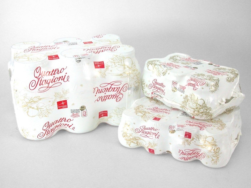 Pack Of 6 Jars 4 Seasons Gr 1000 Bormioli Rocco