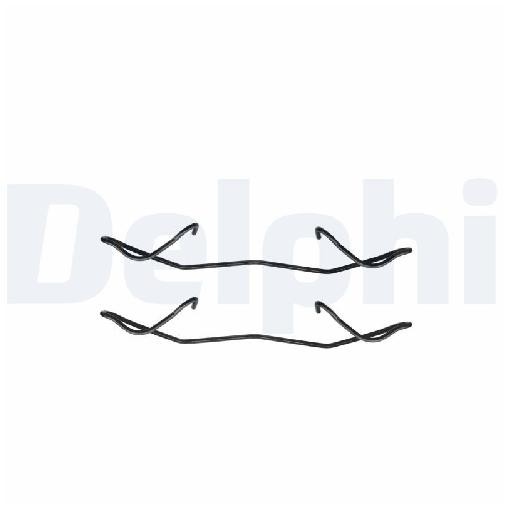 ZubehöRsatz Scheibenbremsbelag FüR Alfa Romeo 166 936 98 Bis 07 Delphi AR67601-image