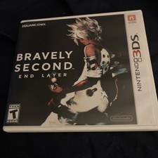 Bravely Second: End Layer (Nintendo 3DS, 2016) Cartridge And Case - Tested
