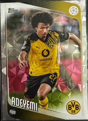 Topps 2025-26 UCC Flagship Edition Karim Adeyemi Diamente #128