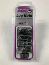 Mcgard 60127 Chrome Racing .490 Shank Style Lug Nuts 4PCs (1/2"- 20 Thread Size)
