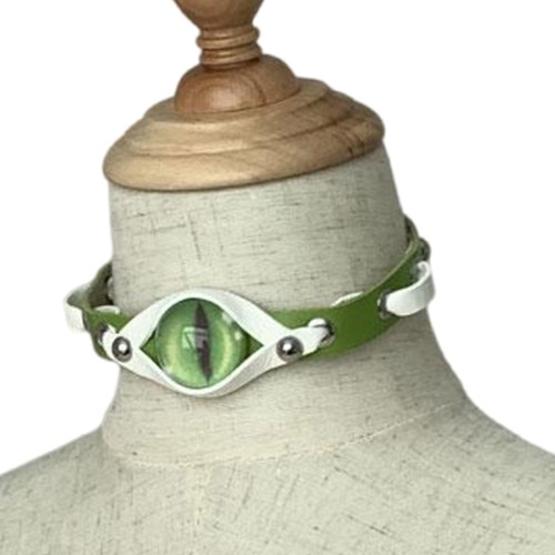 Gothic Devil Eye Choker Necklace for Elegant Styles And Unique Fashion - Picture 7 of 12