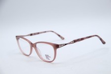 NEW JIMMY CRYSTAL NEW YORK PINK MARBLE ROSE AUTHENTIC FRAMES EYEGLASSES 54-16