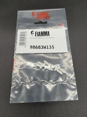 Fiamma Vent Pins White Pack of 8 for Caravans/Motorhomes (98683W135)