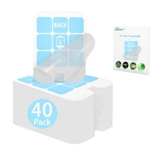 40 Pack Fly Trap Refill Compatilble with Safer Home Fly Trap Refill Flying Insec