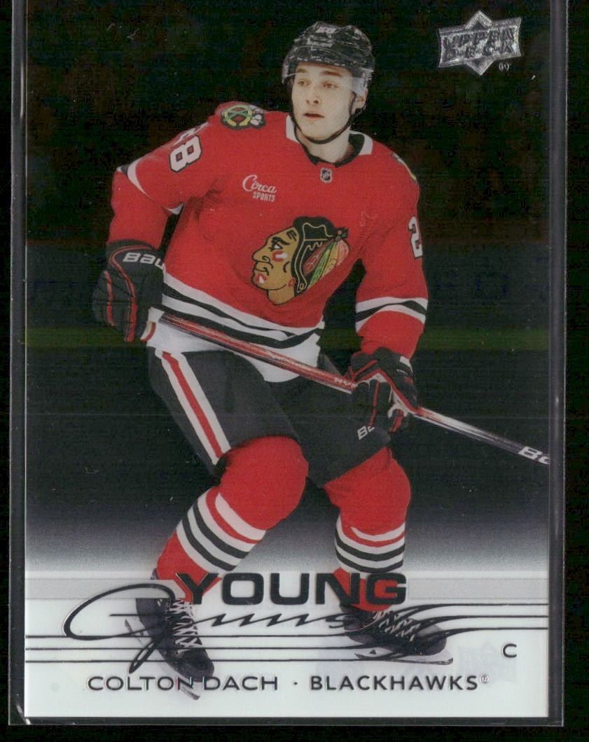 2025-26 Upper Deck Series 1 - Young Guns Colton Dach #218 Clear Cut (RC)