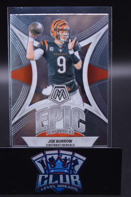 Joe Burrow 2024 Panini Mosaic #EP-JB Epic Performers Cincinnati Bengals