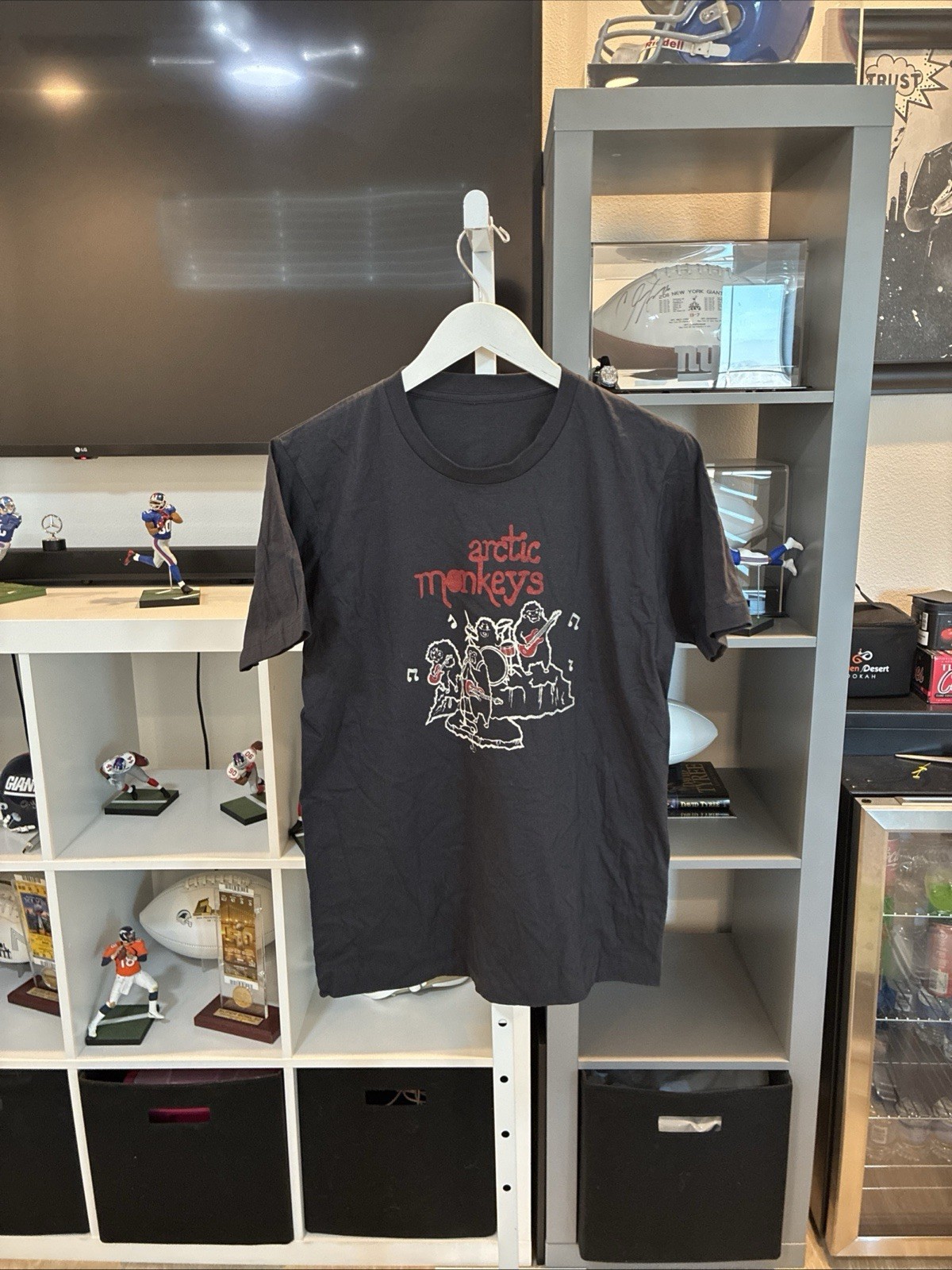*RARE* Vintage 90s Single Stitch Arctic Monkeys Rock Band Promo Graphic BOOT Tee