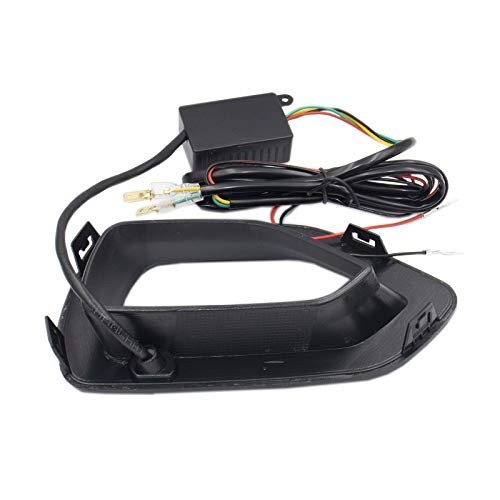  Replacement for SRT Scat Pack Grille Smoke LED Lights Pig Nose Fit for Dodge  - Picture 7 of 8