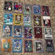 Random Card Lot Of 20 Numbered Auto or Patch Football Basketball Mixed Lot