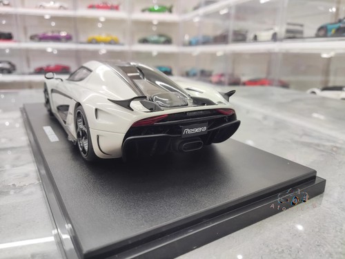 GT Spirit 1:18 Koenigsegg Regera Gray Black top simulation resin car model - Picture 9 of 18