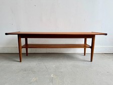 Vintage Teak Coffee Table by Myer – Mid-Century Modern Scandinavian Style